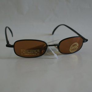 NWT TruVintage 90's lady's Fashion Combo Small Rectangular Coppermax Sunglasses